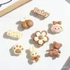 Acessórios para sapatos com furos transfronteiriços, fivelas de sapato de desenho animado fofas para DIY, flores para sapato, acessórios para cadarço, fivelas de sapato de PVC, fivelas