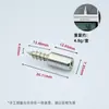 Tornillos Autorroscantes para Muebles, Soportes para Estantes, Soportes de Fijación para Armarios, Paneles Divisorios, Accesorios para Muebles de Vidrio, Soportes para Estanterías de Almacenamiento, Clavos