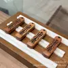 Madera de Durazno Marca Tai Sui Accesorios Culturales DIY Pulsera Pulsera Cuentas Cuerda Trenzada Colgante Accesorios Creativos