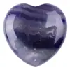 Venta Caliente Transfronteriza 6cm Piedra Preciosa Natural Forma de Corazón Cristal Rosa Forma de Durazno Piedra en Bruto Adorno DIY