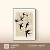 Pintura decorativa de restaurante de estilo antigo médio, persimmon ruyi, pintura de parede de fundo de sala de estar francesa, pintura de decoração de mesa de sentido avançado, pintura mural