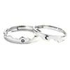 Anillos de Pareja de Verano Versátiles de Diseño Simple Mobius Niche para Estudiantes Venta al por Mayor
