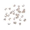 Paquete de 10/14 quilates de oro con forma de media luna y hebilla tipo C para bolso, pulsera, cuentas de posicionamiento, material artesanal, pequeños accesorios de joyería de AliExpress.