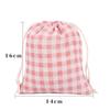 Bolsa de algodón con cordón estampada, pequeña bolsa para el hogar, para viajes, almacenamiento de artículos diversos, bolsa para regalo de Navidad, disponible en stock.