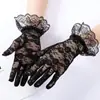 Acessórios Sexy Manyu Renda Curta Elástica Retro Luvas de Noiva Fashion Cheongsam Elegante e Sexy T5
