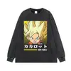 Camiseta Retro Americana Desgastada Manga Curta Anime Desenho Estampa Grande Algodão Solta Unissex Tendência de Rua Meia Manga