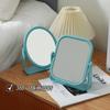 Espejo de maquillaje estilo ins espejo de maquillaje de escritorio giratorio 360 grados dormitorio de estudiante dormitorio espejo de tocador al por mayor