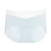 Roupa Íntima de Maternidade para Mulheres no Início, Meio e Fim da Gravidez, Feita de Seda Gelo Fina, Seda de Amora de Verão, Antibacteriana, Cintura Baixa, Suporte para a Barriga, Tamanho Plus