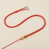 Nuevo Colgante Fino Cuerda Asiento de Loto diy Jade Guanyin Collar Cuerda Colgante de Jade Cuerda Ajustable Bodhi