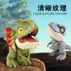 Brinquedo Infantil Popular Transfronteiriço Dinossauro Mordedor com Articulações Móveis Simulação de Tiranossauro Rex Modelo de Dinossauro Pequeno Venda por Atacado