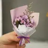 Mini Exquisita Flor Seca Flor Eterna Gipsófila Rosa Ramo Pequeño Hecho a Mano DIY Regalo Regalo de Acompañamiento Festivo Decoración