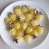 Acessórios de joias DIY verão fresco resina morango incrustado pérola pingente brincos brincos Joia pingente