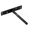 Suporte Metálico Embutido Oculto Preto Placa de Carga Suporte Resistente à Ferrugem Móveis Suporte de Carga e Estável