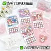 Libro de Pegatinas de Cuaderno de Espiral de Dibujos Animados Suave y Lindo, Libro de Páginas para Colorear con Pegatinas de Emoticonos Súper Lindas, Viene con Pinzas para Arrancar y Pegar Sin Ensucianrse las Manos