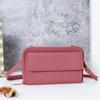 Nova bolsa para celular com tela sensível ao toque, bolsa pequena e elegante para mulheres, bolsa para celular de mão popular na Internet