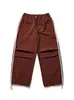 Nuevos Pantalones Casuales de Bordado de Letras Estilo Transfronterizo para Mujer, Casual de Calle Holgados de Pierna Ancha Versátiles Rectos