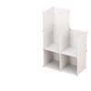 Armário de PP Moderno Minimalista Transfronteiriço Desmontável Armário de Armazenamento para Casa de Aluguel Armário de Armazenamento Reforçado para Montagem no Quarto de Casa