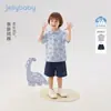 [Precio de Liquidación] Conjunto de Ropa de Verano para Niños: Conjunto de Dos Piezas de Camisa Delgada para Niños Pequeños, Ropa de Verano para Niños, Ropa de Bebé 100% Algodón para Niños