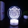 Luz nocturna de deseo del Buda Amitabha de Nanwu