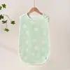 Saco de dormir de gaze de algodão de seis camadas para bebês, atacado, meninos e meninas, colete de bebê, saco de dormir, colcha de chute para recém-nascidos, geração spot