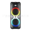 Gy-1029 Exportação Duplo 10 polegadas Microfone Bluetooth Sem Fio Dança Quadrada Áudio Portátil Alto-falante Karaokê Alta Potência