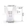 5953005 Es Adecuado para Tuerca Ajustadora de Haz de Faro Universal, Clip Base de Tuerca de Ajuste de Faro