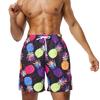 Pantalones Cortos Reductores de Edad para Hombre Verano Casual Sueltos Pantalones de Cinco Puntos para Hombre Moda Versátil de Longitud Media Pantalones de Playa Impresión Digital