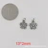 198-249 Colgante de Borla de Plata Antigua Retro de Shanxi Accesorios DIY Pulsera de Plata Sanqi Pulsera con Cuentas Adornos Wenwan Accesorios
