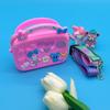 Bolsas de Desenho Animado para Homens e Mulheres, Bolsas Transversais para Alívio do Estresse, Porta-Moedas Infantil, Bolsas Curtas Mini de Silicone Atacado, Armazenamento Impermeável