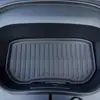 Adecuado para la Nueva Versión del Modelo Yl de Tesla, Alfombrilla para Maletero de Nuevo 3/Y + Alfombrilla Integrada para Respaldo de Asiento para Maletero Delantero y Trasero