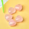 Collar Colgante de Cristal Natural con Forma de Corazón de Cuarzo Rosa, Amatista, Ojo de Tigre, Ópalo - Joyería y Accesorios para Manualidades