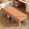 Cama plegable de oficina Estación de trabajo para descanso al mediodía Sillón reclinable Cama de acompañante para hospital de adultos Cama individual Artefacto para siesta Cama militar para el hogar