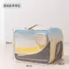 Bolsa de Transporte para Pet Estilo Hippie com Carrinho, Mochila Portátil de Grande Capacidade, Bolsa de Ombro Transversal para Cachorro, Bolsa Expansível para Gato