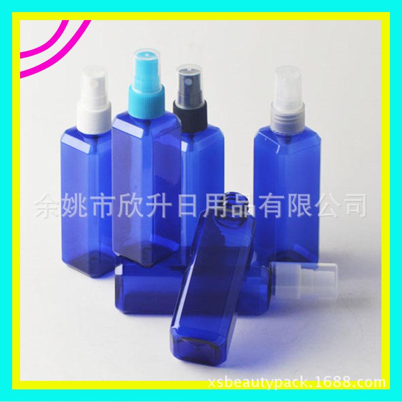 100ml蓝色 方瓶 + 喷 头 副本