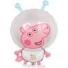 Nuevo Globo de Película de Aluminio de Cerdo de Dibujos Animados George Decoración de Fiesta de Cumpleaños Infantil Papá Cerdo Mamá Cerda Paige Puesto de Globos