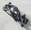 Guerrero de Acero Nuevo Anillo Casual de Acero Inoxidable con Ala Venta al por Mayor Anillo Retro Vikingo de Acero de Titanio Europeo y Americano