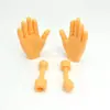 Brinquedo para Gatos Mini Mãos de Dedo, Conjunto de 2 Marionetes de Mão Pequenas de Borracha para Gatos e Travessuras