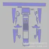 Adecuado para película interior de coche Lincoln Voyager, pantalla de control central, engranaje, película protectora invisible HD tpu antiarañazos