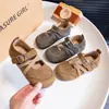 Zapatos Mary Jane Estilo Ballet para Niñas 2026 Otoño Nuevos Zapatos Ligeros de Princesa para Niñas Pequeñas Zapatos de Cuero Birkenstock