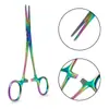 Perforación transfronteriza Pinza hemostática para aguja Clip para perforación corporal humana Pinzas manuales para perforación Galvanoplastia al vacío Al por mayor