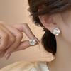 Brincos Longos com Franjas e Pérolas em Prata S925 para Mulheres, Brincos de Luxo Leve de Alta Qualidade, Acessórios de Orelha Versáteis com Design de Nicho