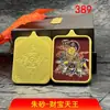 Pendente Popular de Moda Xizang Thangka Ferramenta Ritualística Bodhisattva Aço Titânio Cinábrio Pingente de Colar