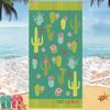 Toalla de baño de microfibra con dibujos animados para niños y adultos, toalla de playa, artículos de viaje para natación, equipo para exteriores, toalla de baño grande