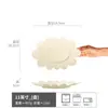 Estilo Nórdico Crema Encaje Cerámica Plato Tazón Frutero Plato Salah Plato Pescado Tazón Arroz Hogar Tazón Verduras Tazón Sopa Vajilla
