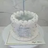 Feliz Aniversário Manuscrito Acrílico Feliz Aniversário Letra Inglesa Cartão de Inserção para Bolo com Grande Desconto