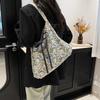 Bolsa de Mezclilla Nueva Primavera y Verano 2025 Bolso con Parches Estilo Étnico Bolso de Hombro Bohemio Bolso Grande para Viajes