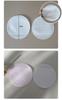 Almohadillas de Algodón para Maquillaje de Bolsillo, Almohadillas Redondas Exfoliantes para Desmaquillar, Almohadillas de Algodón Seco Redondas para Limpieza y Eliminación de Maquillaje