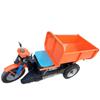 Triciclo elétrico pequeno para uso doméstico veículo de transporte de curta distância para canteiro de obras caminhão basculante agrícola para grãos