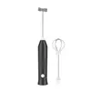 Espumador de leite elétrico, espumador de café, mini mixer doméstico, espumador de leite portátil com carregamento sem fio