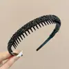 Faixa de cabeça simples feminina antiderrapante para lavar o rosto, acessório de cabelo versátil coreano para maquiagem, acessório de cabelo elegante